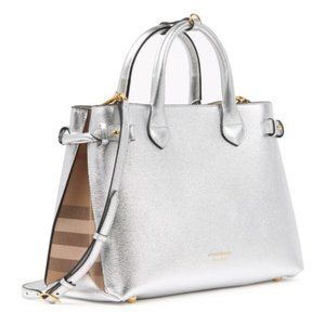 Burberry Banner Leather Tote Bag